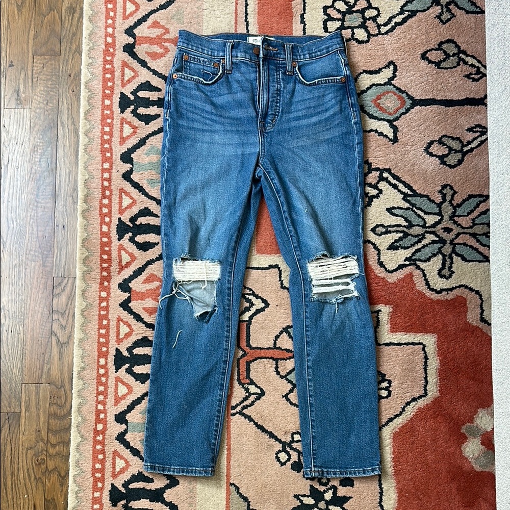 Madewell perfect vintage crop Jeans size 24 style ND503